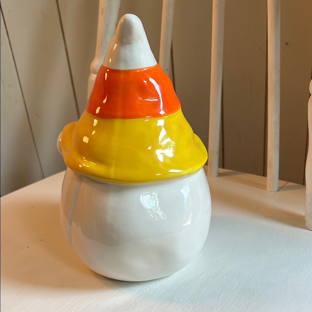 Rae Dunn Candy Corn Gnome - Halloween decor, automn Fall, festive - Picture 4 of 10